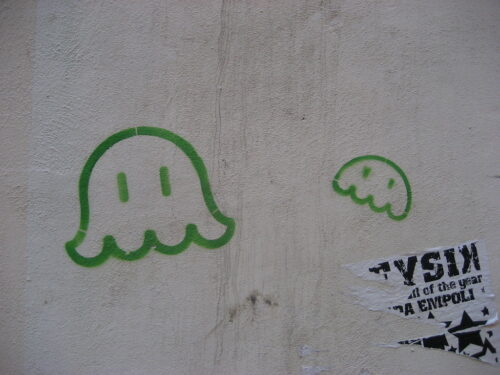 Green ghosts