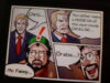 Screenshot of a particularly funny Elite Beat Agents sequence 