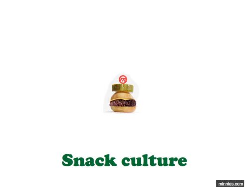Snack culture