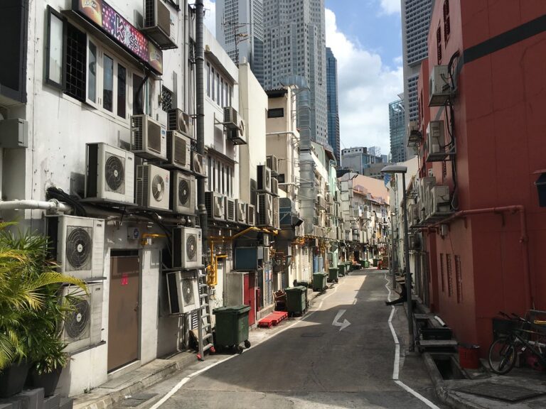 Air conditioners as far as the eye can see